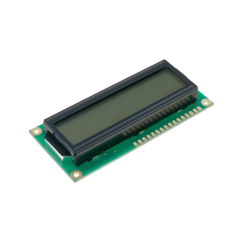 Afişaj: LCD; alfanumerice; FSTN Positive; 16x2; gri; 80x36x13,5mm