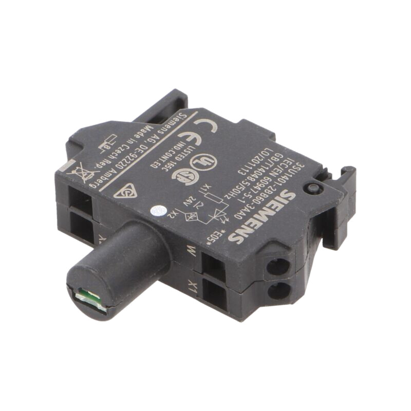 Element de iluminare; 22mm; 3SU1.5; -25÷70°C; Ilum: LED; 24VAC