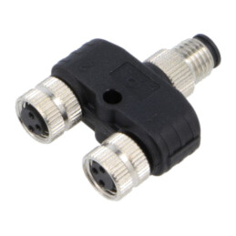 M12 adapter FY-M8A-03M-M8A-03F-T-0100