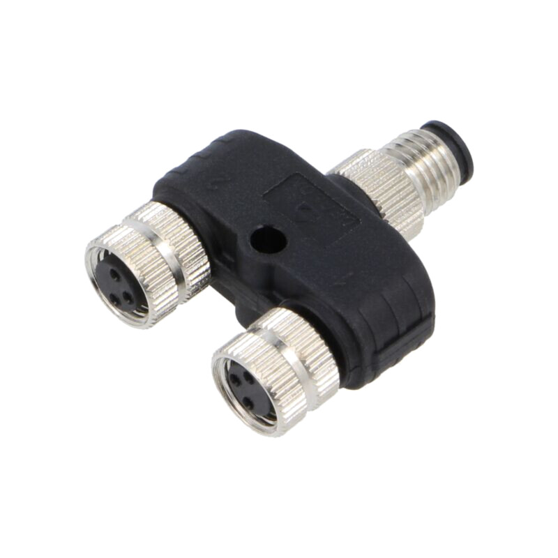 M12 adapter FY-M8A-03M-M8A-03F-T-0100