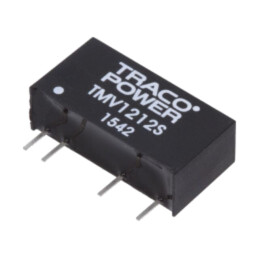 Convertor: DC/DC; 1W; Uintr: 10,8÷13,2VDC; Uieş: 12VDC; Iieş: 80mA