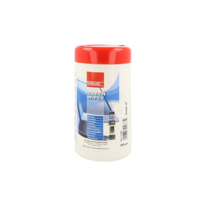 Şerveţel: cârpă; 100buc; 180x130mm; curăţare; presaturate