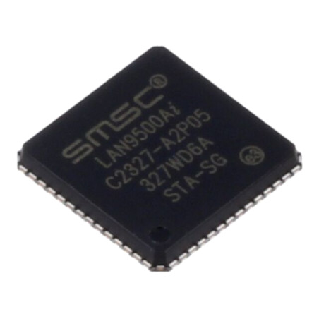IC: controler Ethernet; 10/100Base-T; VQFN56; 3,3V; -40÷85°C; tavă