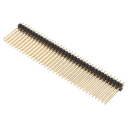 Conector: şiruri pini; şir pini; tată; PIN: 72; drept; 2,54mm; THT