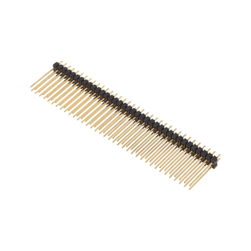 Conector: şiruri pini; şir pini; tată; PIN: 72; drept; 2,54mm; THT