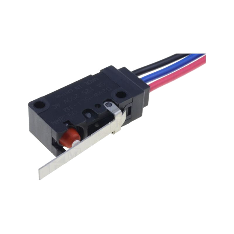 Microîntrerupător SNAP ACTION; 5A/250VAC; 5A/30VDC; cu manetă Microîntrerupător SNAP ACTION; 5A/250VAC; 5A/30VDC; cu manetă