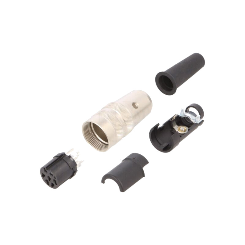 Conector: M16; mufă; 680; mamă; PIN: 7; neecranaţi; argintat; 5A; IP40
