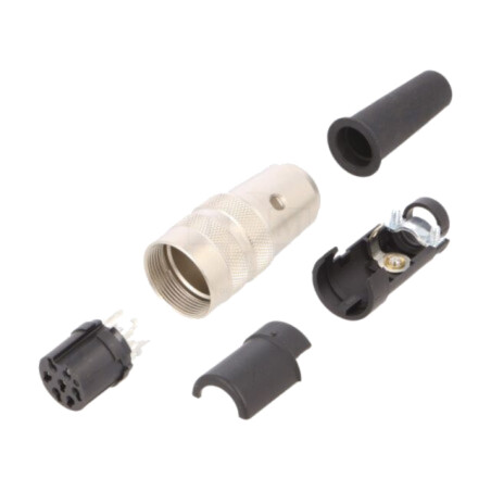 Conector: M16; mufă; 680; mamă; PIN: 7; neecranaţi; argintat; 5A; IP40