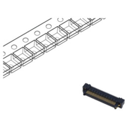 Conector: PCB-PCB; tată; PIN: 60; 0,8mm; ERM8; aurit; SMT; soclu; 1,4A