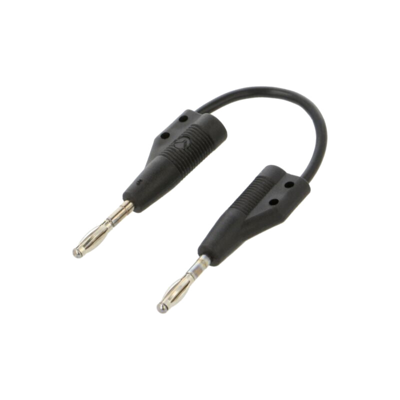 Cablu de măsurare; 60VDC; 30VAC; 6A; cu soclu axial, 2mm; neagră