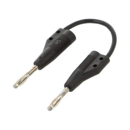 Cablu de măsurare; 60VDC; 30VAC; 6A; cu soclu axial, 2mm; neagră