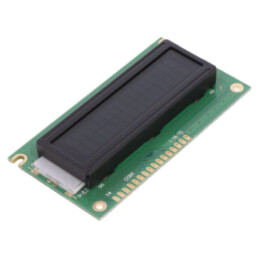 Afişaj: LCD; alfanumerice; STN Negative; 16x2; 84x44x13,2mm; LED