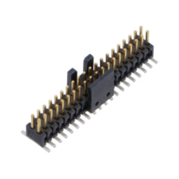 Conector: şiruri pini; tată; PIN: 40; 1,27mm; aurit; SMT; soclu; rolă