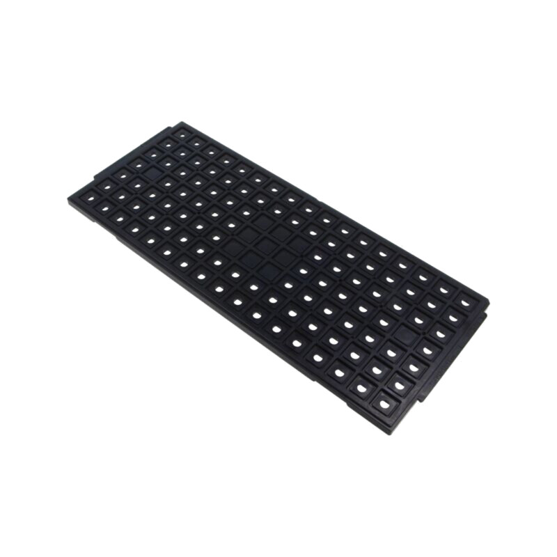 Tăviţă pentru circuite electronice; ESD; 12x12x1,4mm; neagră Tăviţă pentru circuite electronice; ESD; 12x12x1,4mm; neagră