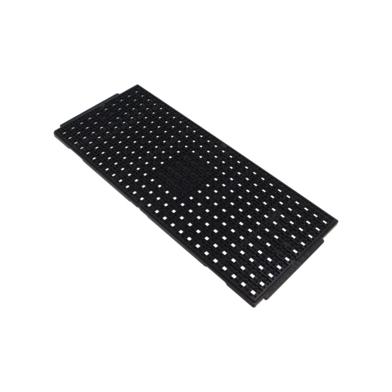 Tăviţă pentru circuite electronice; ESD; 7x7x1mm; neagră; 150°C