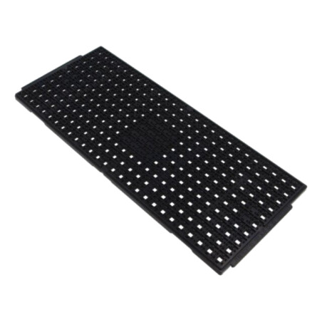 Tăviţă pentru circuite electronice; ESD; 7x7x1mm; neagră; 150°C