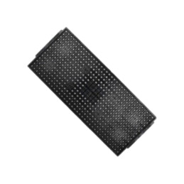 Tăviţă pentru circuite electronice; ESD; 5x5mm; neagră; 150°C