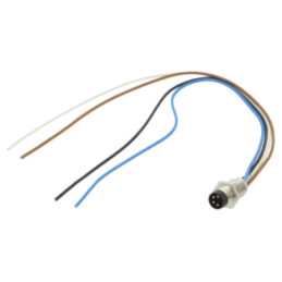 Conector: M8; soclu; 718; tată; PIN: 4; neecranaţi; aurit; 4A; IP67