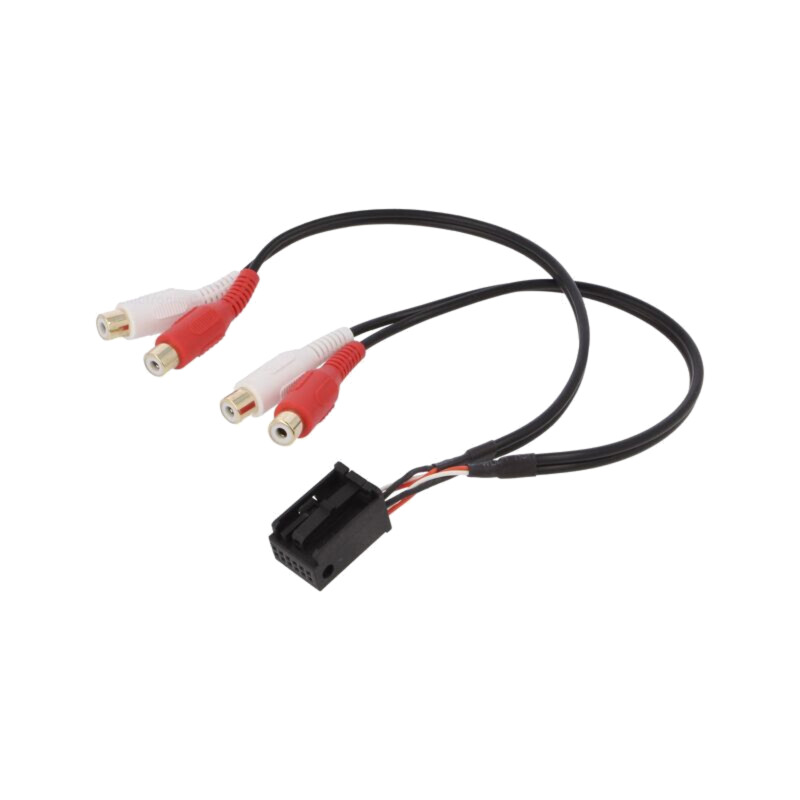 Adaptor Aux; RCA; Audi,Seat,VW,Škoda; Line out