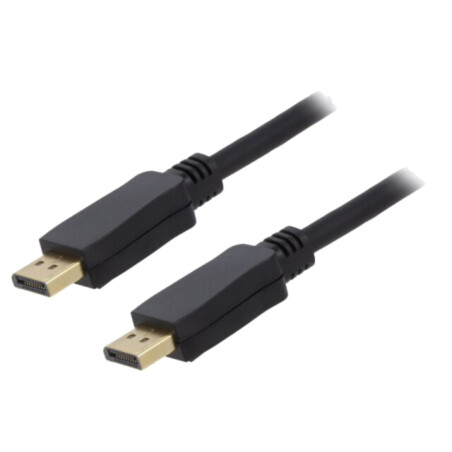 Cablu; DisplayPort 1.2; DisplayPort mufă,din ambele părţi; 3m