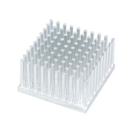 Radiator; LED; L: 36mm; W: 36mm; H: 20mm; 3,2K/W