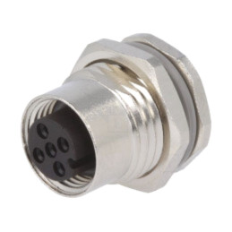 Conector: M12; soclu; PIN: 5; mamă; cod A-DeviceNet / CANopen; IP67