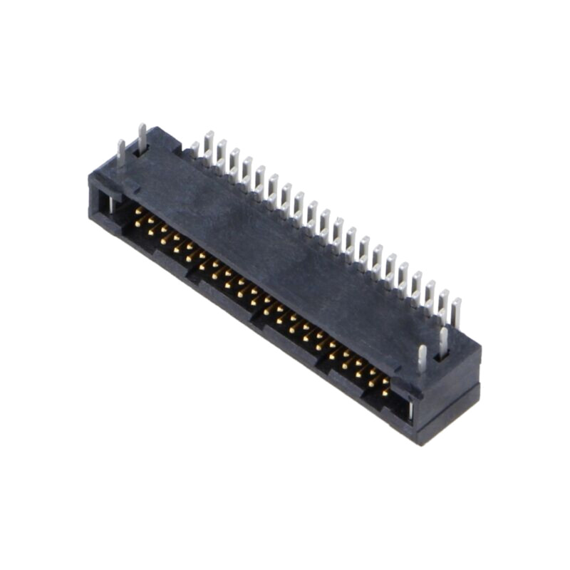 Conector: PCB-PCB; tată; PIN: 40; 1,27mm; TFM; aurit; SMT; soclu; 3,7A Conector: PCB-PCB; tată; PIN: 40; 1,27mm; TFM; aurit; SMT; soclu; 3,7A