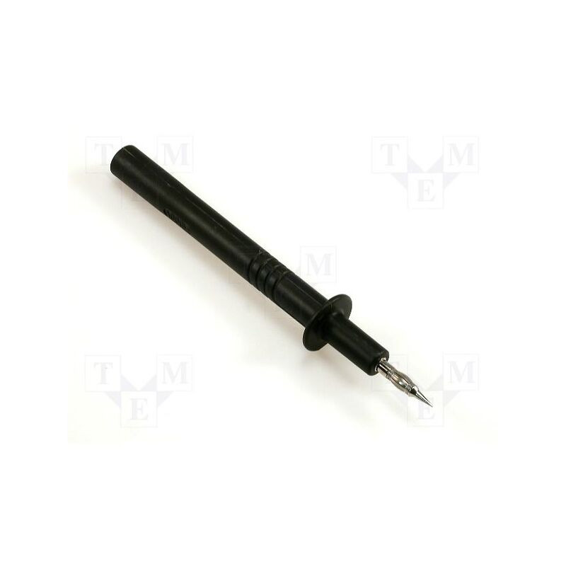 Terminal de măsurare; 32A; 1kV; neagră; Diam.vârf: 4mm; 972319100 Terminal de măsurare; 32A; 1kV; neagră; Diam.vârf: 4mm; 972319100