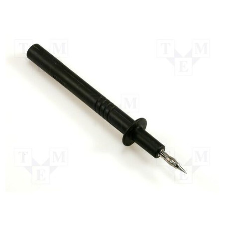 Terminal de măsurare; 32A; 1kV; neagră; Diam.vârf: 4mm; 972319100