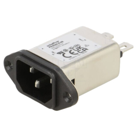 Conector: alimentare AC; soclu; tată; 6A; 250VAC; C14 (E),EMC/EMI