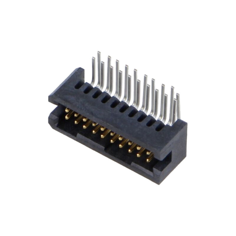 Conector: şiruri pini; tată; PIN: 20; 1,27mm; aurit; THT; şir pini