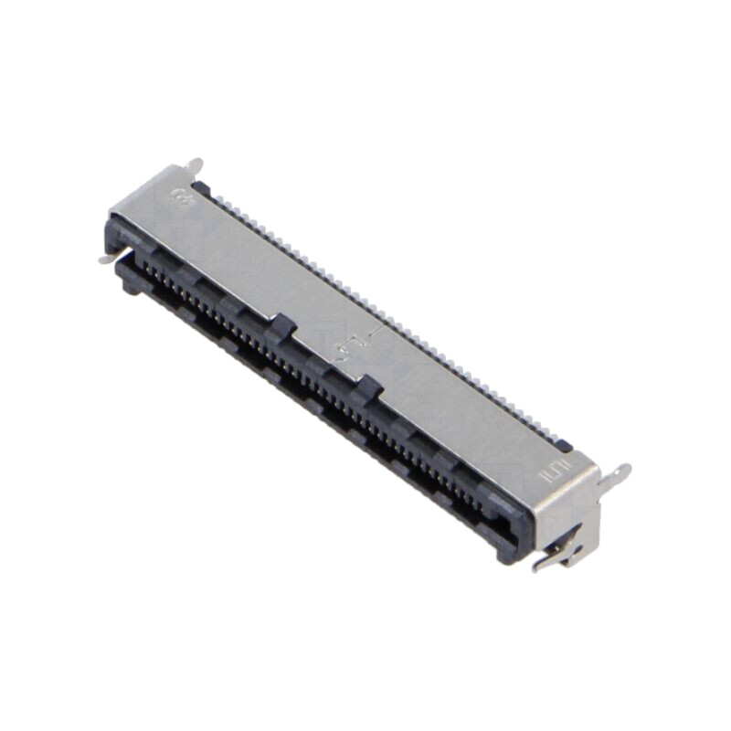 Conector: PCB-PCB; hermafrodit; PIN: 80; 0,5mm; LSHM; aurit; SMT Conector: PCB-PCB; hermafrodit; PIN: 80; 0,5mm; LSHM; aurit; SMT