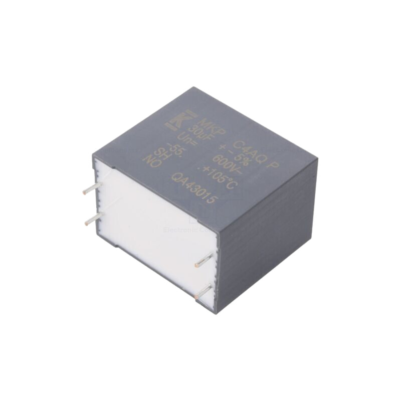 Condensator: cu polipropilenă; DC-Link; 30uF; ESR: 4mΩ; THT; ±5%