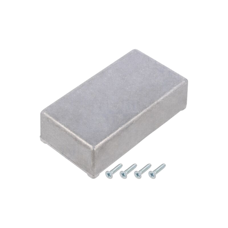 Carcasă: ecranare; X: 60mm; Y: 111mm; Z: 30mm; aluminiu; naturală