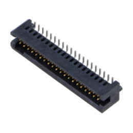 Conector: PCB-PCB; tată; PIN: 40; 1,27mm; TFM; argintat selectiv