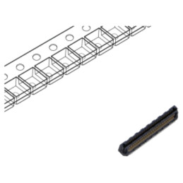 Conector: PCB-PCB; hermafrodit; PIN: 80; 0,5mm; LSS; aurit; SMT; 1,7A