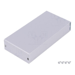 Carcasă: universală; X: 72mm; Y: 143mm; Z: 28mm; AL BOX; aluminiu; gri