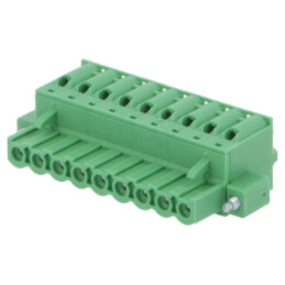 Regletă de conexiuni deconectabilă; 5,08mm; piste: 9; drept; mufă