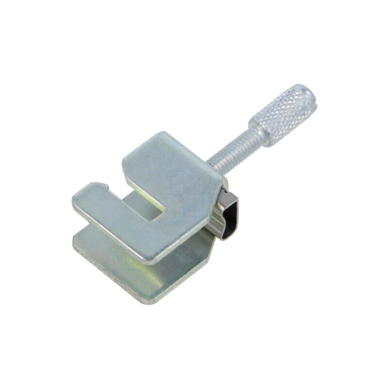 Clemă ecran; Lăţ: 8mm