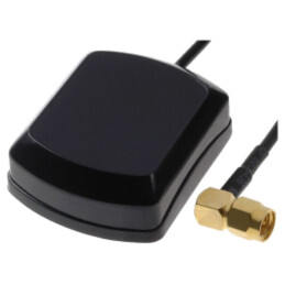 Antenă; interioară; GPS; SMA-C; mufă; în unghi; SMA tată; Lung: 5m
