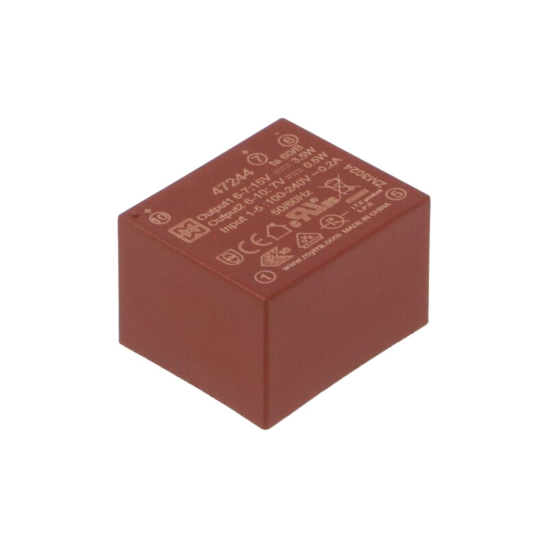 Convertor: AC/DC; 5W; Uintr: 85÷265VAC,120÷370VDC; Uieş: 15VDC