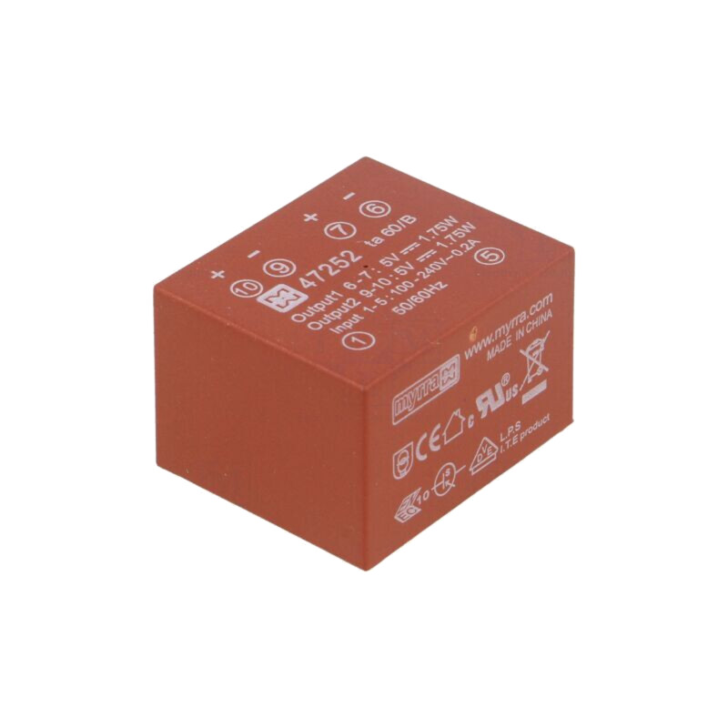 Convertor: AC/DC; 3,5W; Uintr: 85÷265VAC,120÷370VDC; Uieş: 5VDC Convertor: AC/DC; 3,5W; Uintr: 85÷265VAC,120÷370VDC; Uieş: 5VDC
