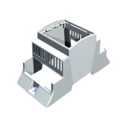 Carcasă: pentru şină DIN; Y: 110mm; X: 53,5mm; Z: 62mm; gri; Nr.mod: 3