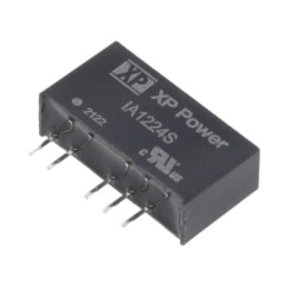 Convertor: DC/DC; 1W; Uintr: 12VDC; Uieş: 24VDC; Uieş2: -24VDC; SIP