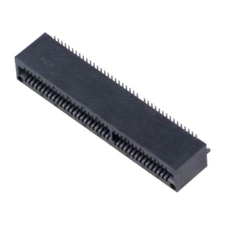 Conector: de margine; PIN: 80; 1mm; aurit; SMT; pentru PCB