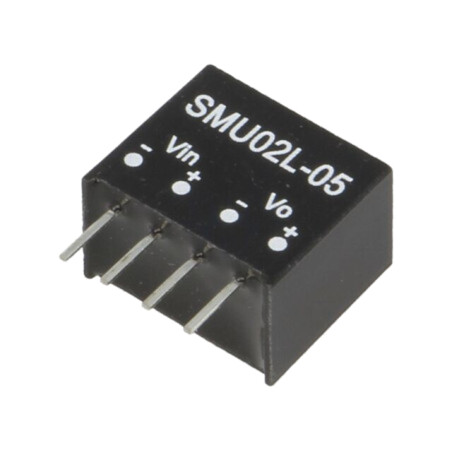 Convertor: DC/DC; 2W; Uintr: 4,5÷5,5VDC; Uieş: 5VDC; Iieş: 80÷400mA