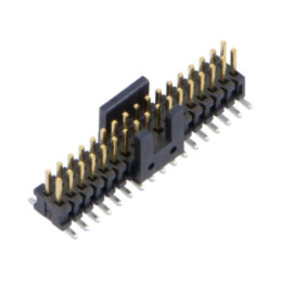 Conector: şiruri pini; tată; PIN: 34; 1,27mm; aurit; SMT; soclu; rolă