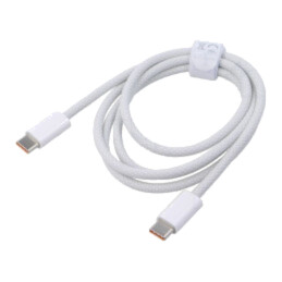 Cablu; High Speed,USB 2.0; USB C mufă,din ambele părţi; 1m; alb