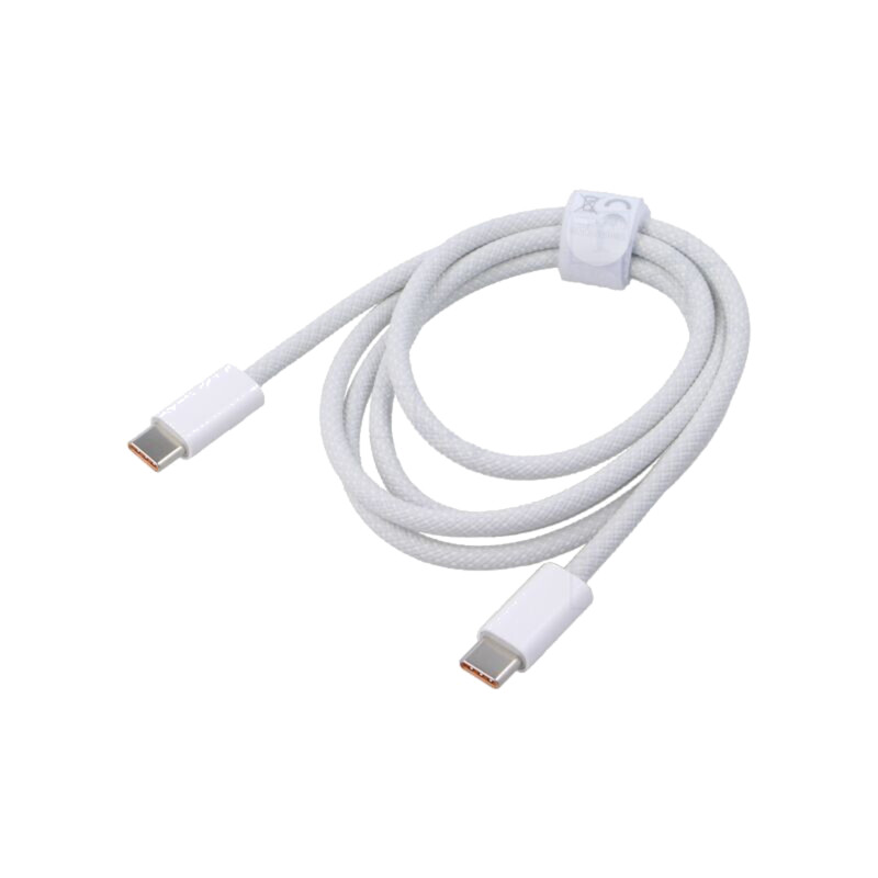 Cablu; High Speed,USB 2.0; USB C mufă,din ambele părţi; 1m; alb