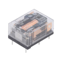 Releu: electromagnetic; SPST-NO + SPST-NC; Ubobină: 3VDC; G6C